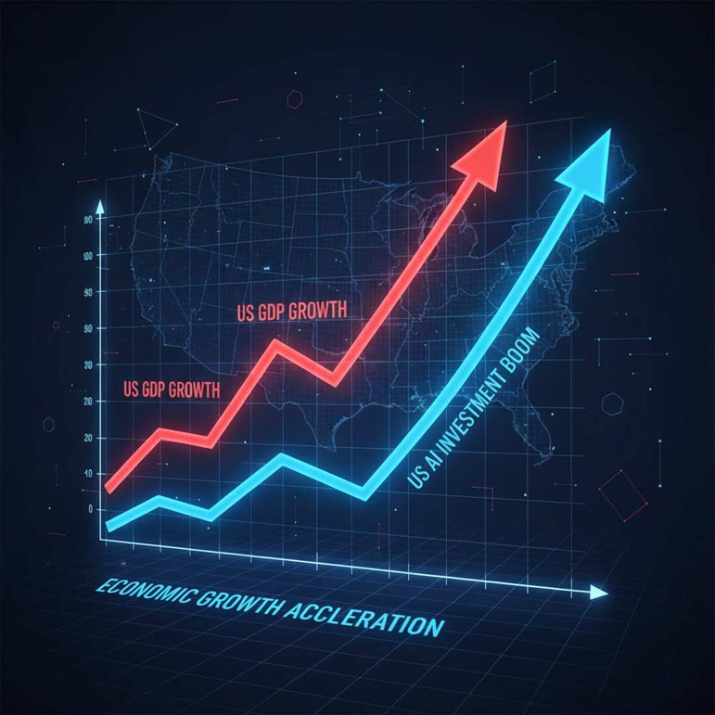 US AI investment boom driving economic growth and innovation in 2026