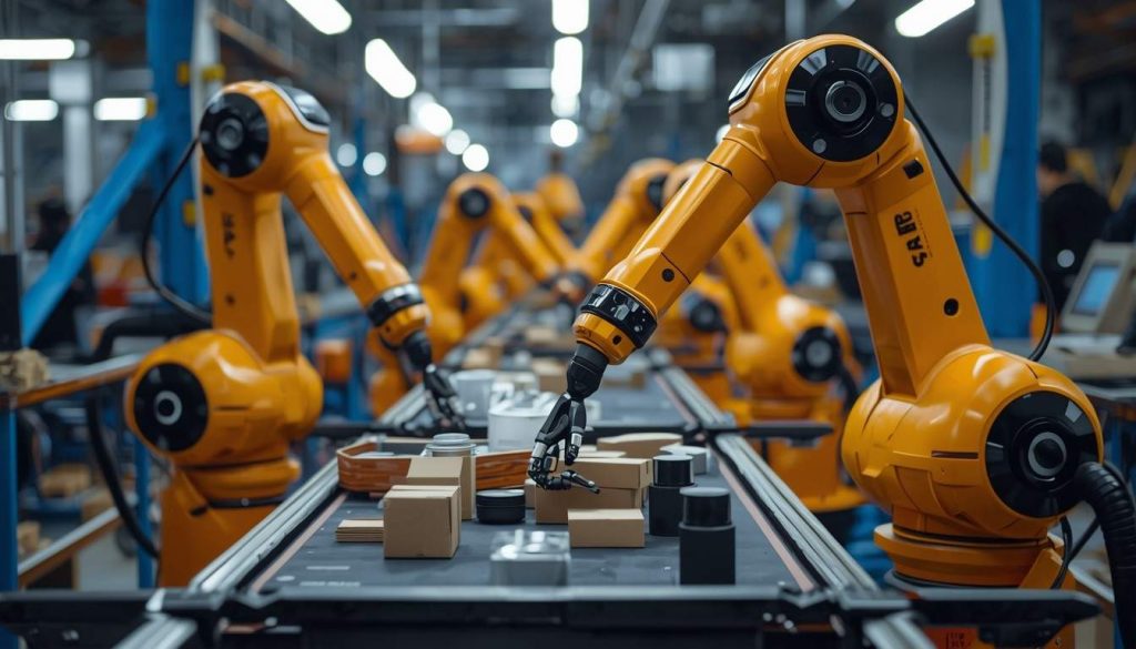 AI Automation Jobs myth illustrated through professionals adapting to AI technology and changing career landscapes.