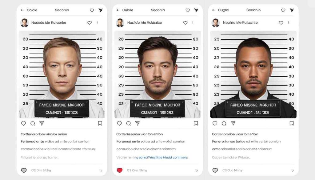 AI-generated mugshots misinformation spreading false crime images and misleading people online