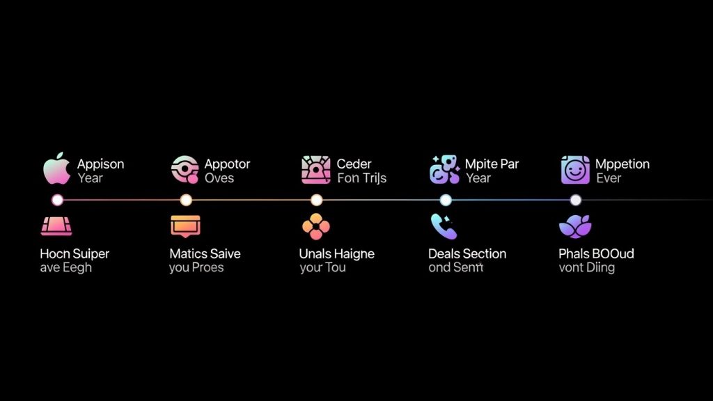 Apple AI failure illustrated by a cracked Apple logo surrounded by broken neural networks and glitching artificial intelligence elements