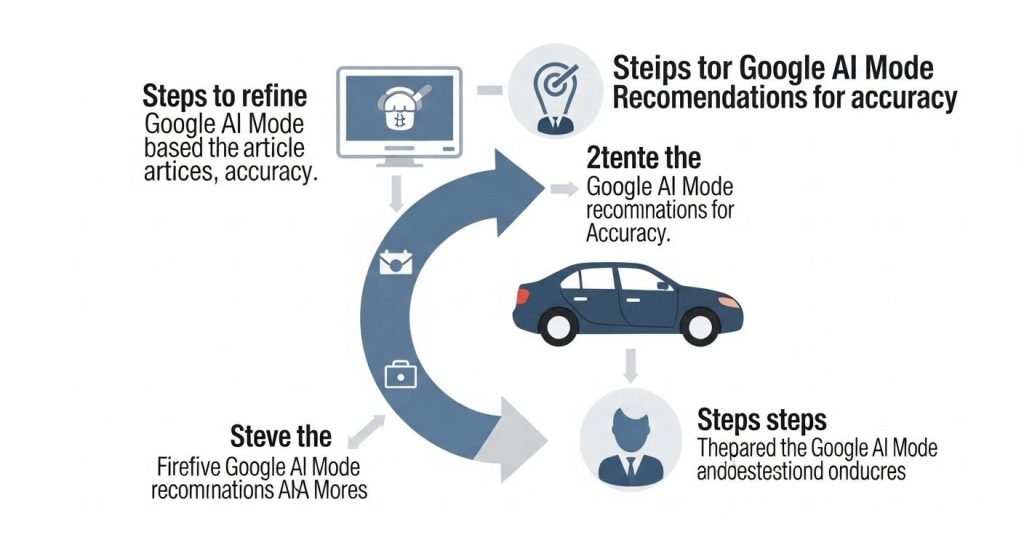 Google AI Mode recommendations showing incorrect results and ways to fix AI suggestions