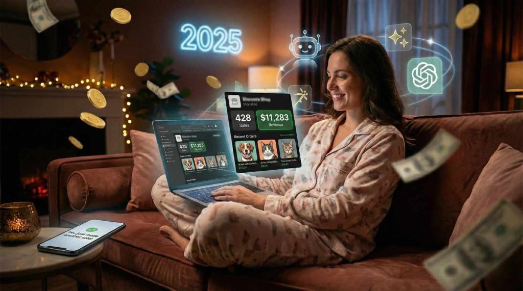 How to Make Money with AI in 2025 – 7 Proven Side Hustles That Pay $5,000+/Month (Even If You’re a Complete Beginner)