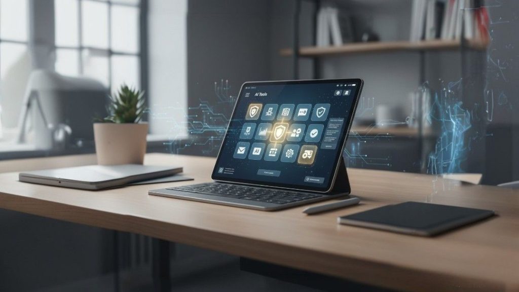 A professional showing the most trustworthy AI tools available in 2026